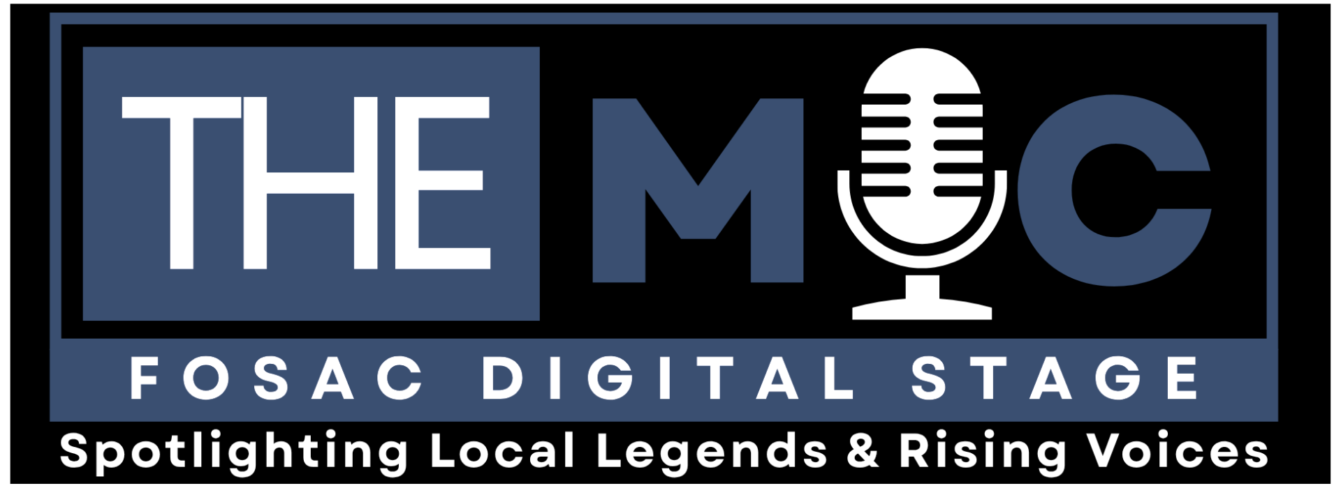 The Mic Blue Logo